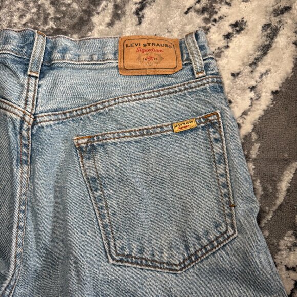 Levi Strauss Signature Regular Light Blue Wash W34 L32 Jeans - Picture 14 of 16